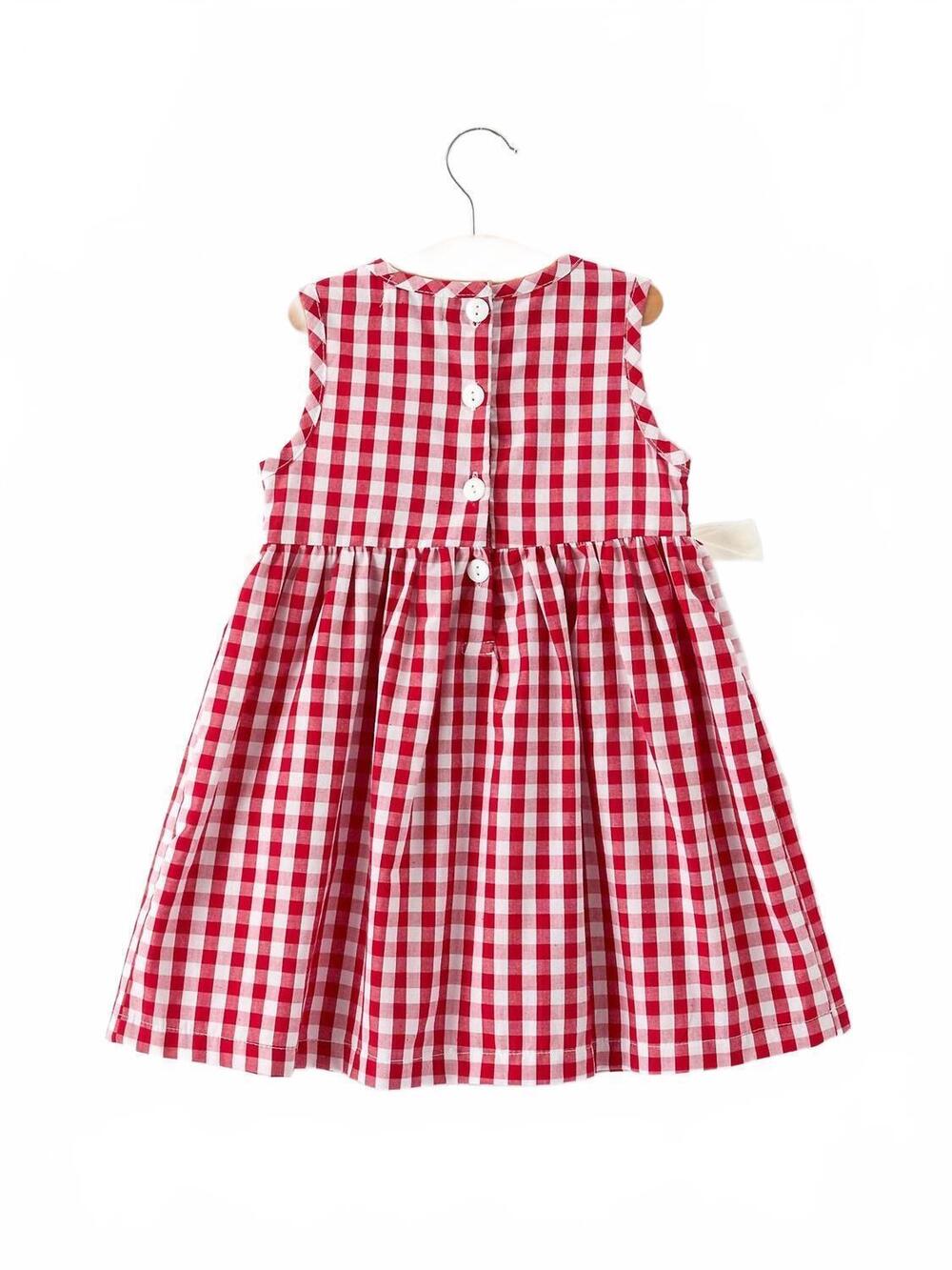 NEW RYLEE FAITH DESIGNS girl' mommy and me dress in red